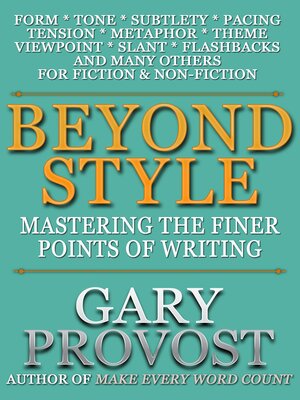 cover image of Beyond Style